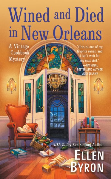 Wined and Died in New Orleans (A Vintage Cookbook Mystery) cover