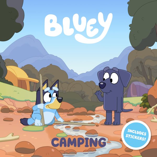 Bluey: Camping cover