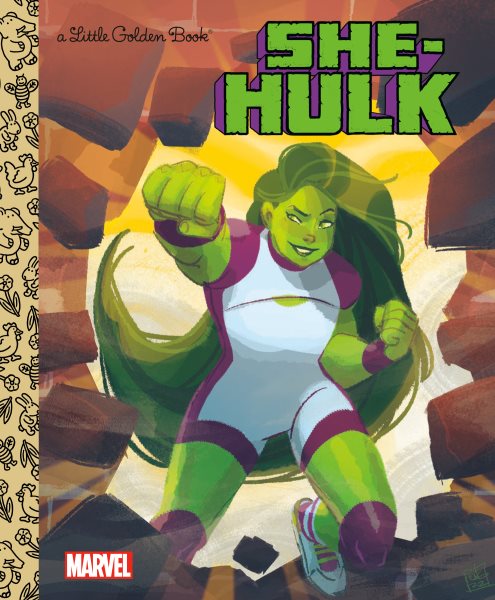 She-Hulk Little Golden Book (Marvel) cover