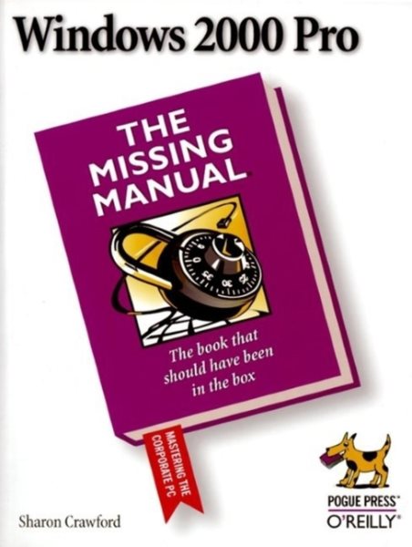 Windows 2000 Pro: The Missing Manual cover