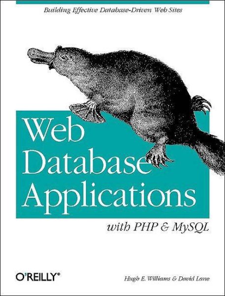 Web Database Applications with PHP & MySQL cover