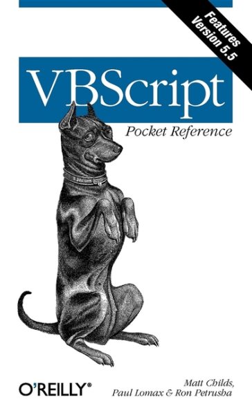 VBScript Pocket Reference cover