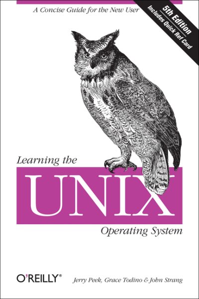 Learning the UNIX Operating System, Fifth Edition cover