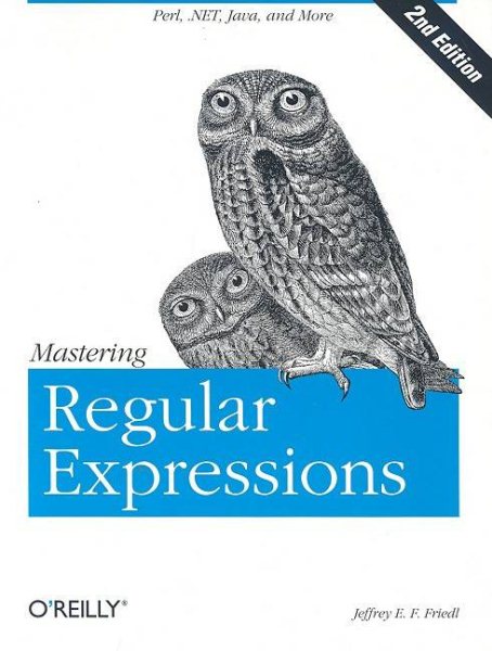 Mastering Regular Expressions, Second Edition cover