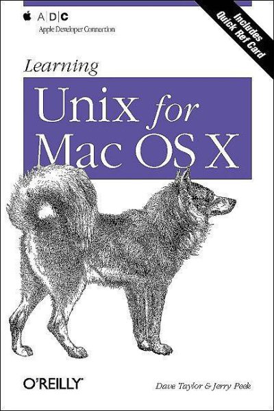 Learning Unix for Mac OS X cover