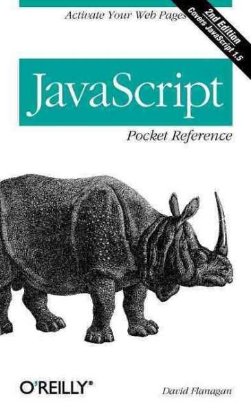 JavaScript Pocket Reference (2nd Edition) cover