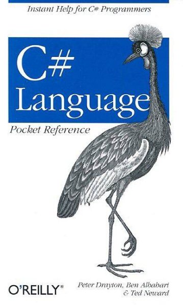 C# Language Pocket Reference cover