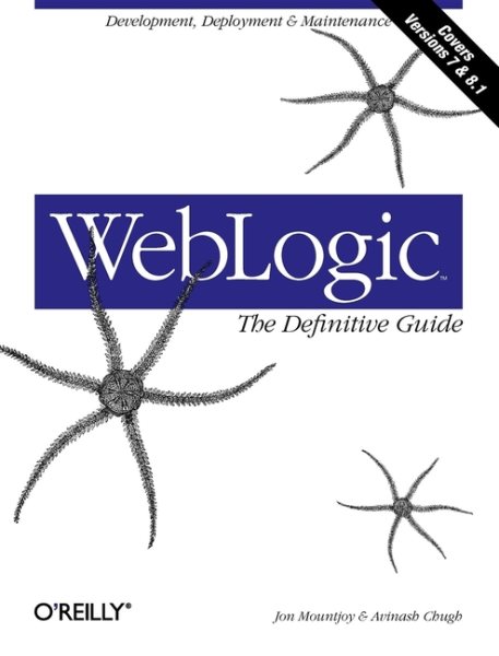 WebLogic: The Definitive Guide cover