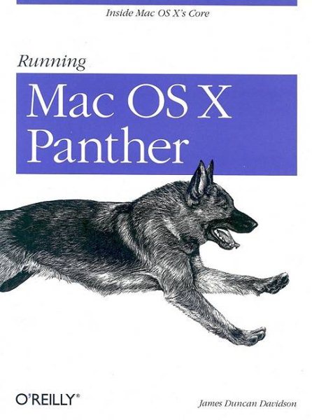 Running Mac OS X Panther cover