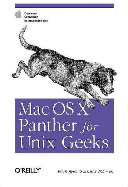 Mac OS X Panther for Unix Geeks cover