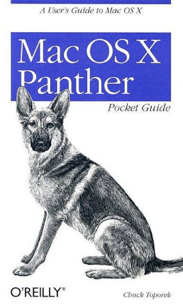 Mac OS X Panther Pocket Guide, 3rd Edition cover