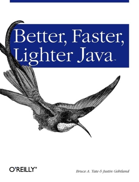Better, Faster, Lighter Java cover