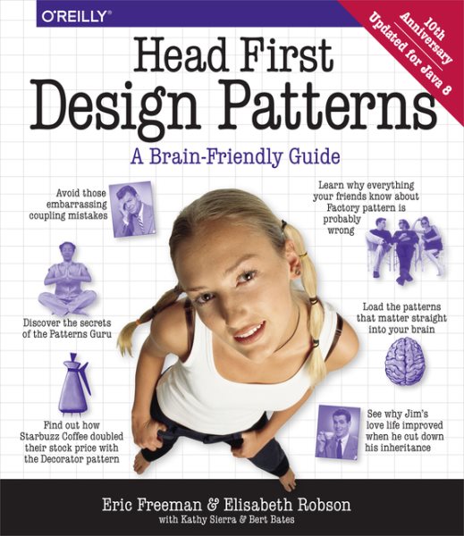 Head First Design Patterns: A Brain-Friendly Guide cover