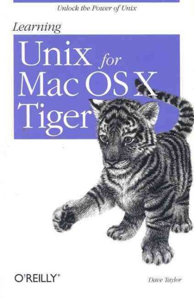 Learning Unix for Mac OS X Tiger cover