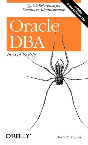 Oracle DBA Pocket Guide (Pocket Reference) cover
