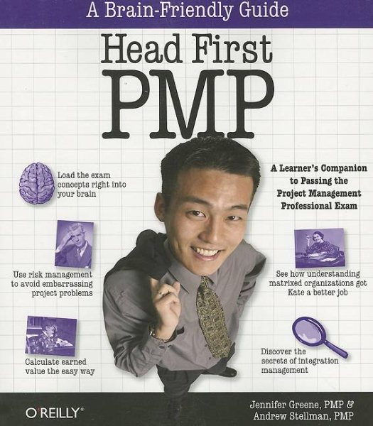 Head First PMP: A Brain-Friendly Guide to Passing the Project Management Professional Exam cover