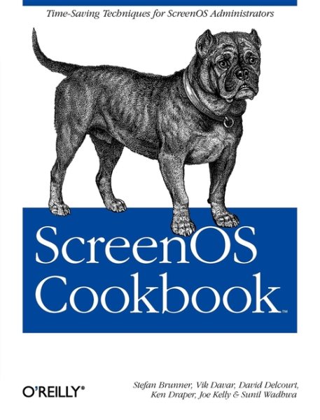 ScreenOS Cookbook cover