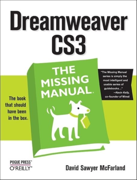 Dreamweaver CS3: The Missing Manual cover