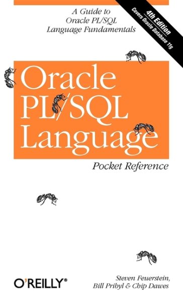 Oracle PL/SQL Language Pocket Reference (Pocket Reference (O'Reilly)) cover