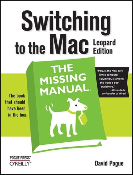 Switching to the Mac: The Missing Manual, Leopard Edition: Leopard Edition cover