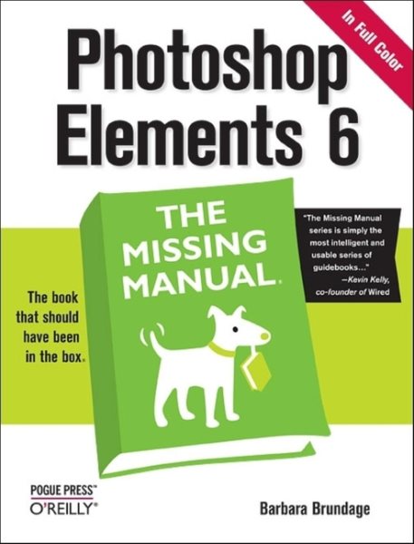 Photoshop Elements 6: The Missing Manual cover