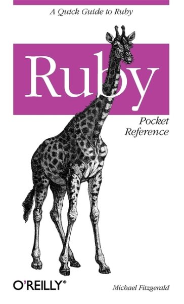 Ruby Pocket Reference (Pocket Reference (O'Reilly)) cover