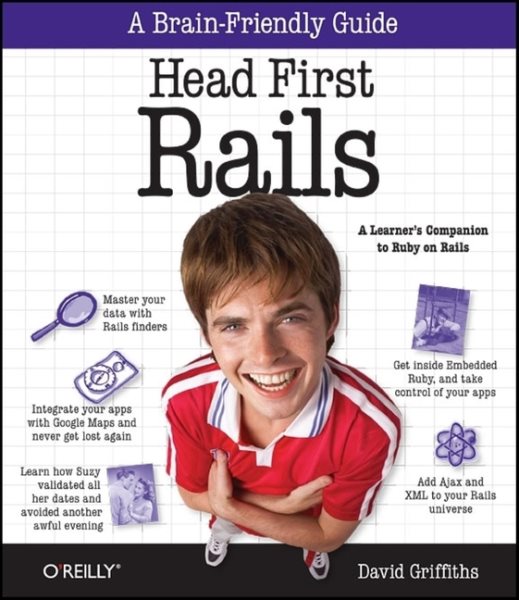 Head First Rails: A Learner's Companion to Ruby on Rails cover
