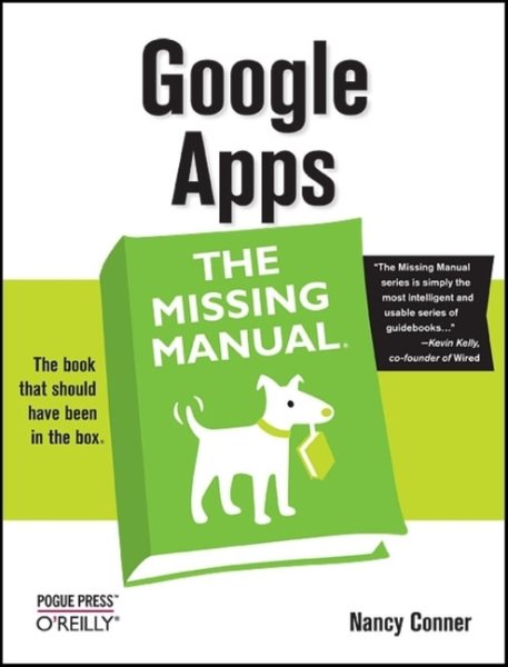 Google Apps: The Missing Manual: The Missing Manual cover