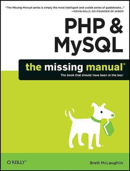 PHP & MySQL: The Missing Manual cover