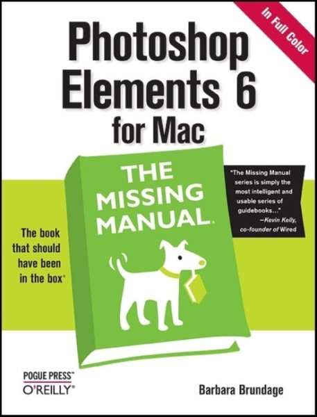 Photoshop Elements 6 for Mac: The Missing Manual cover