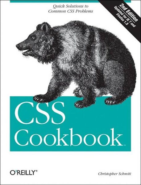 CSS Cookbook, 2nd Edition cover