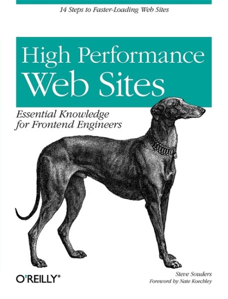 High Performance Web Sites: Essential Knowledge for Front-End Engineers cover