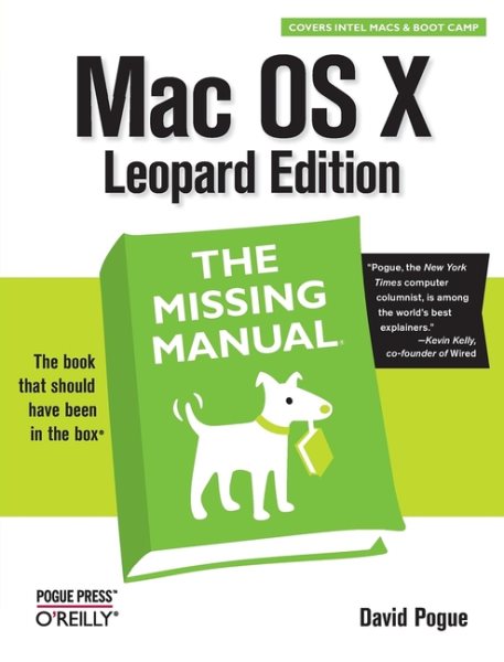 Mac OS X Leopard: The Missing Manual cover