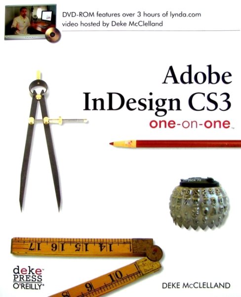 InDesign CS3 One on One cover