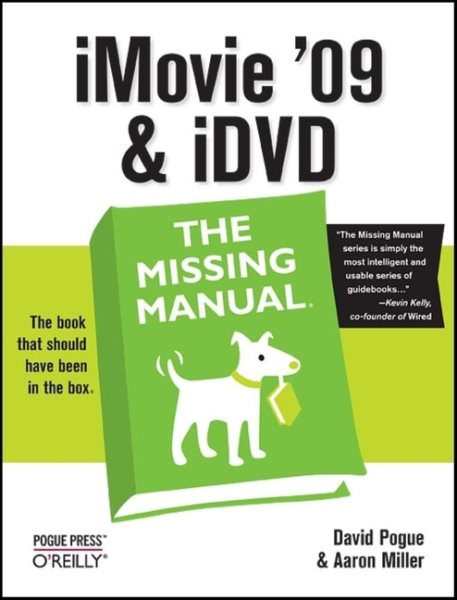 iMovie '09 & iDVD: The Missing Manual cover