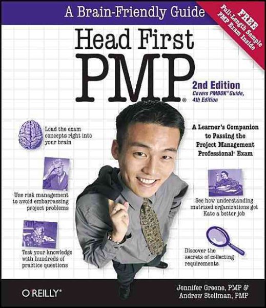 Head First Pmp: A Brain-Friendly Guide to Passing the Project Management Professional Exam cover