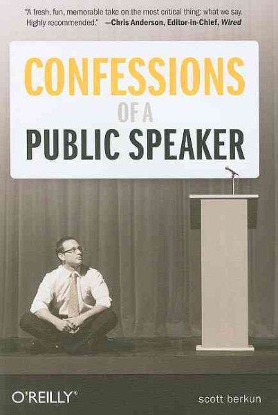 Confessions of a Public Speaker cover