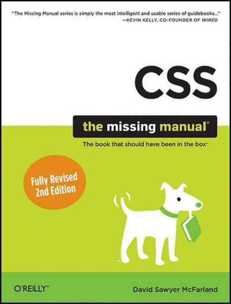 CSS: The Missing Manual (Missing Manuals) cover