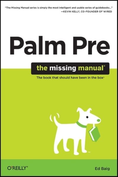 Palm Pre: The Missing Manual cover