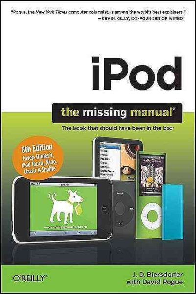 iPod: The Missing Manual cover