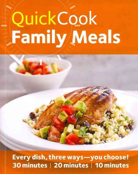 Quick Cook Family Meals cover