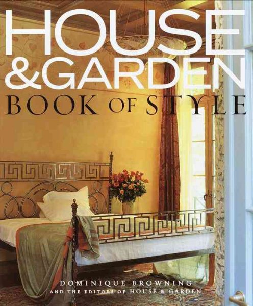 House & Garden Book of Style: The Best of Contemporary Decorating cover