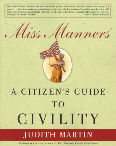 Miss Manners: A Citizen's Guide to Civility cover