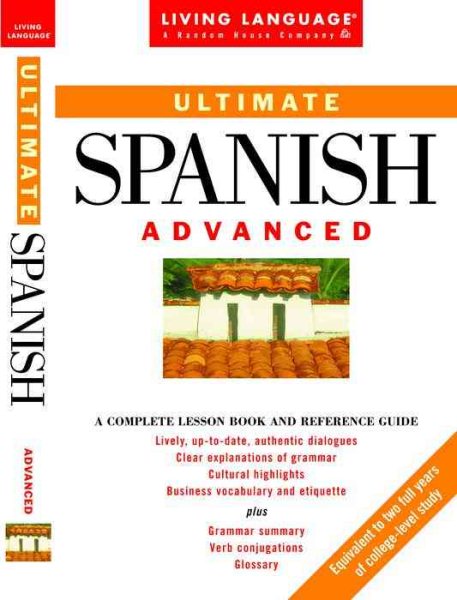 Ultimate Spanish: Advanced cover