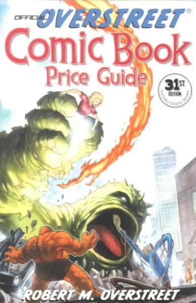 The Official Overstreet Comic Book Price Guide, 31st Edition cover