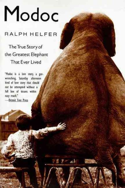 Modoc: The True Story Of The Greatest Elephant That Ever Lived (Turtleback School & Library Binding Edition) cover
