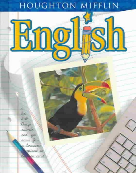 Houghton Mifflin English: Student Edition Hardcover Level 4 2001 cover