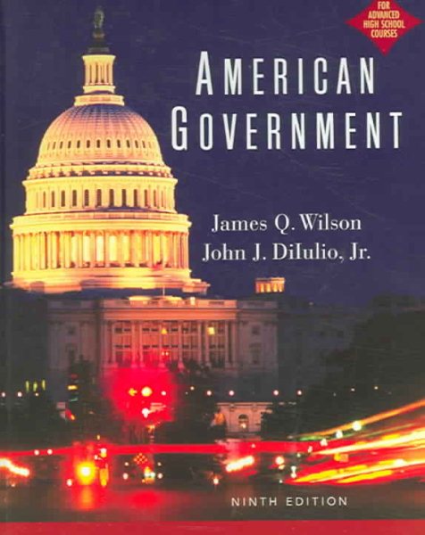 American Government, Eighth Edition cover