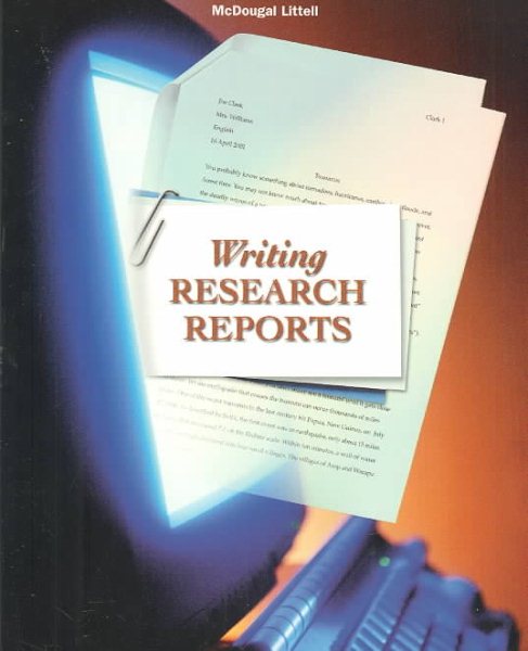 Language Network: Writing Research Reports Grades 6-8