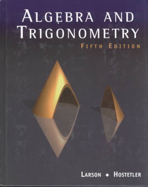 Algebra and Trigonometry, 5th Edition cover